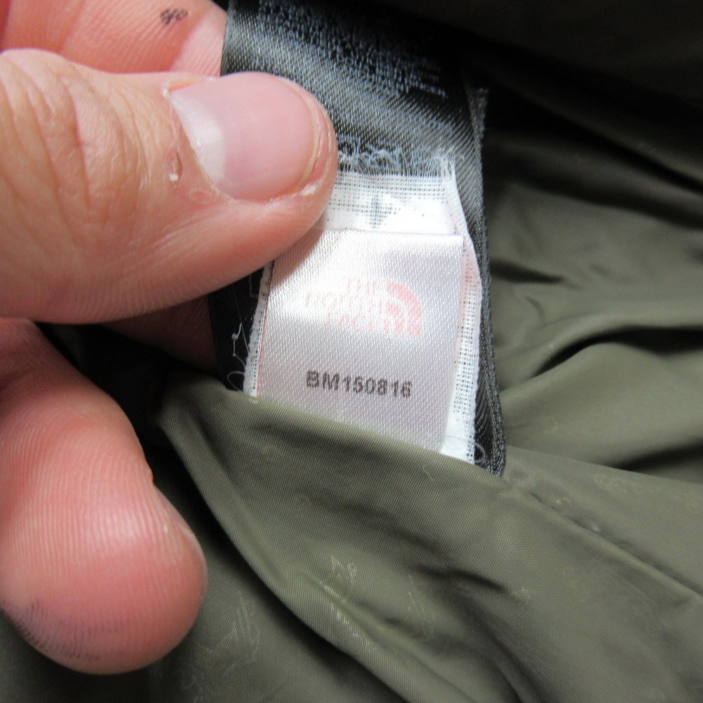 The North Face Down Jacket Womens Medium Green 600 Insulated Quilted Puff THICK - Picture 6 of 14